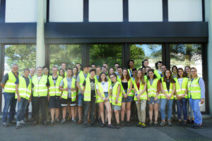 Les élèves de Première ES visitent l’usine Michelin de Hombourg/Saar