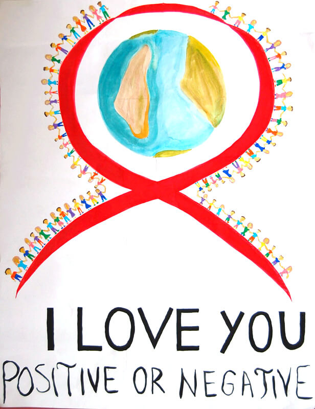 Affiches pour la Journée mondiale de lutte contre le sida 2011