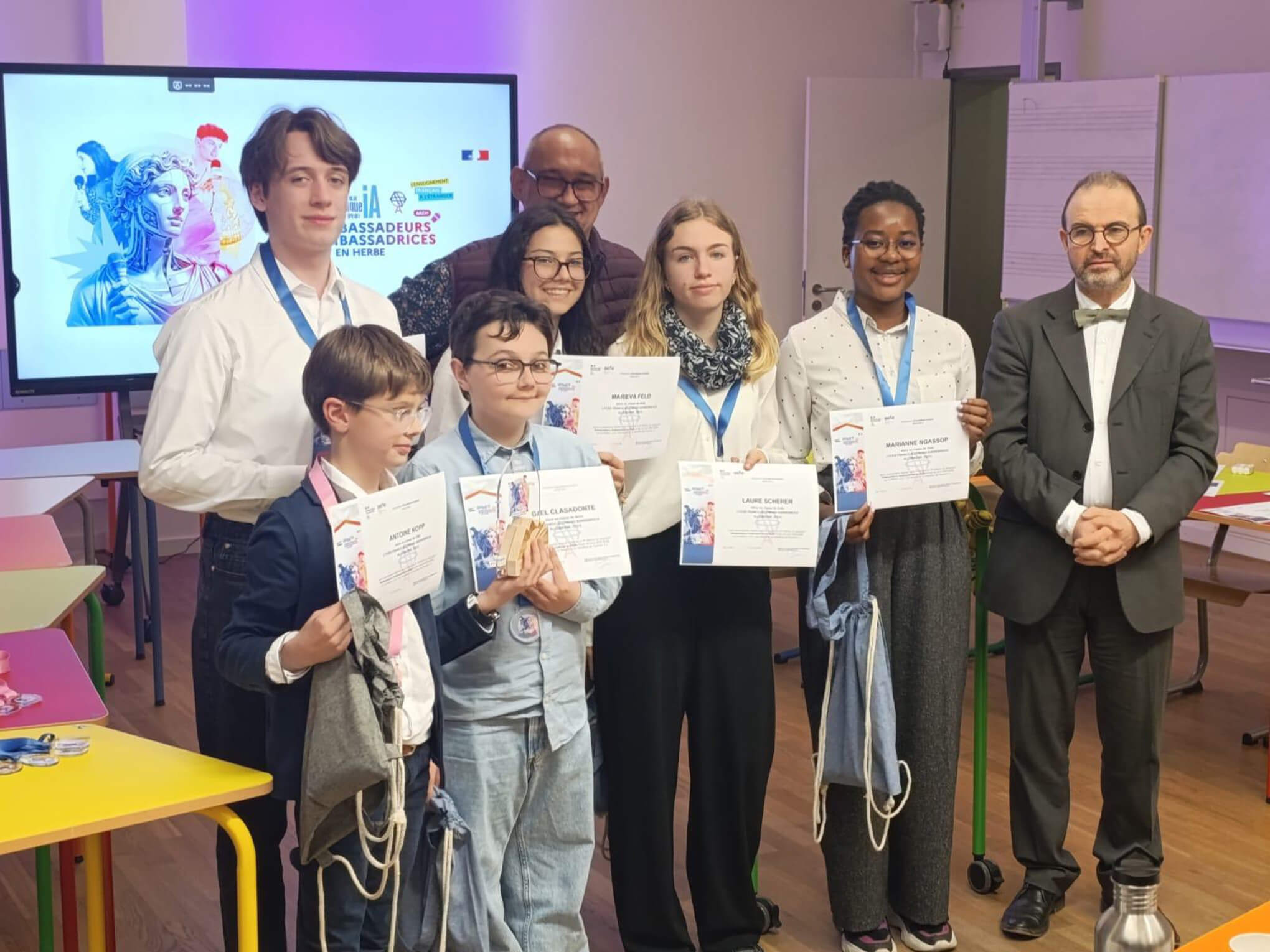 Rhetorik, gesellschaftliches Engagement und Mehrsprachigkeit: Zukünftige Botschafter am DFG?