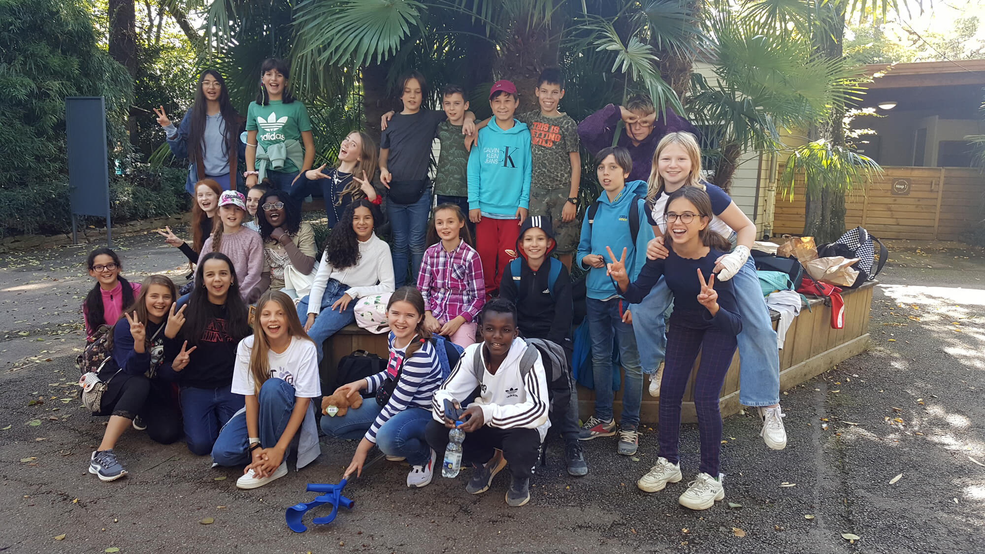 Ausflug der Klassen 6a und 6cfF in den Zoo von Amnéville