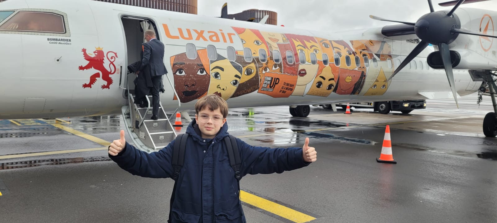 Notre élève Antoine Knopp participe au concours « Les petits champions de la lecture » à Vienne