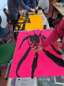 Atelier « Détournements » avec artiste urbain OX en option Arts de troisième