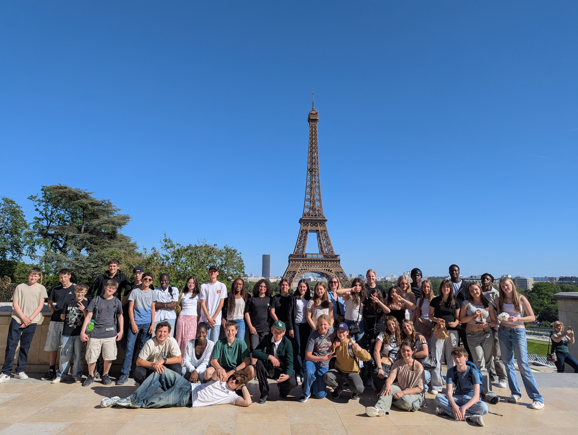 “Paris, je t’aime” – Ausflug der 9S2 und 9SL4 nach Paris