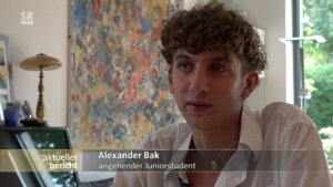 Juniorstudent Alexander Bak
