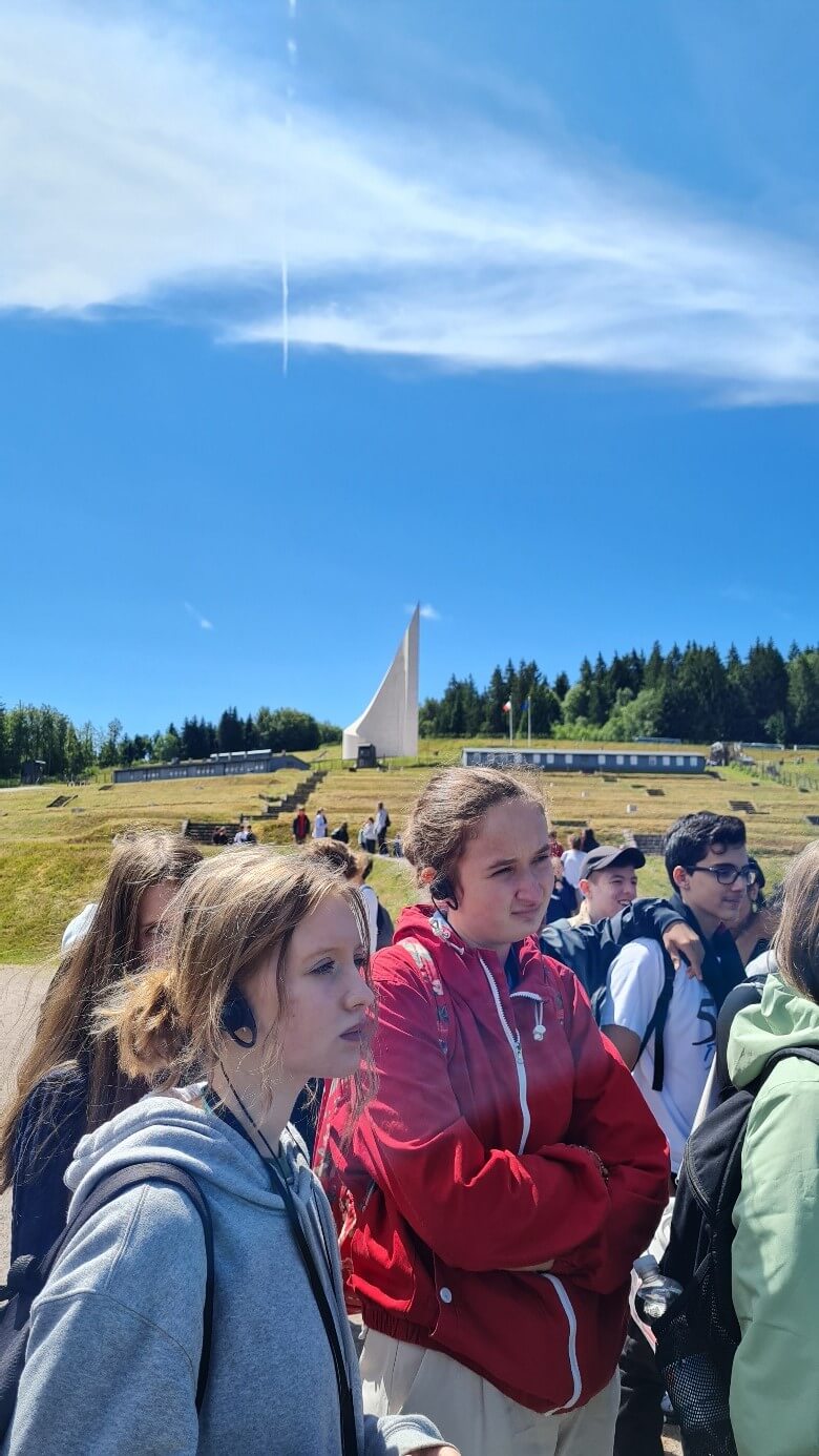 Sortie au camp du Struthof-Natzweiler des élèves de seconde