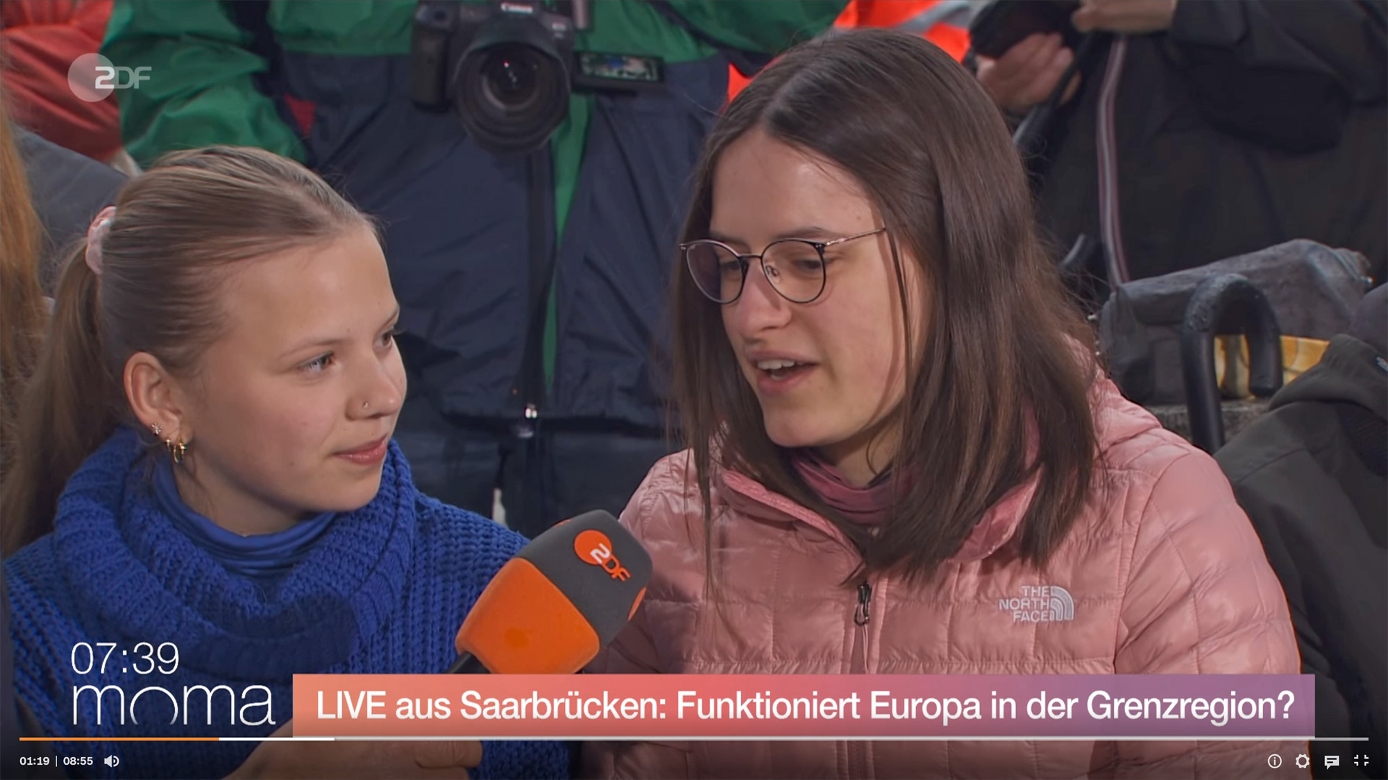 Des élèves du LFA dans la matinale de la ZDF