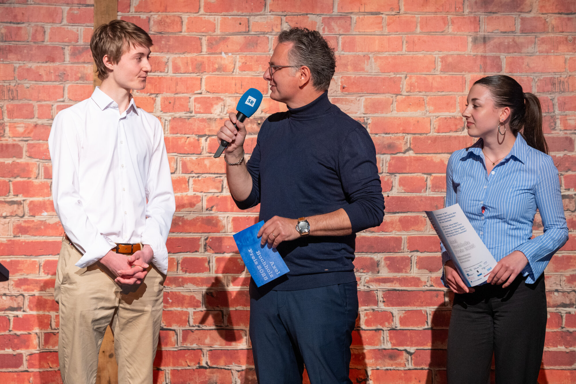 Axel Buchholz Preis 2025 (© SR/Pasquale D`Angiolillo)
