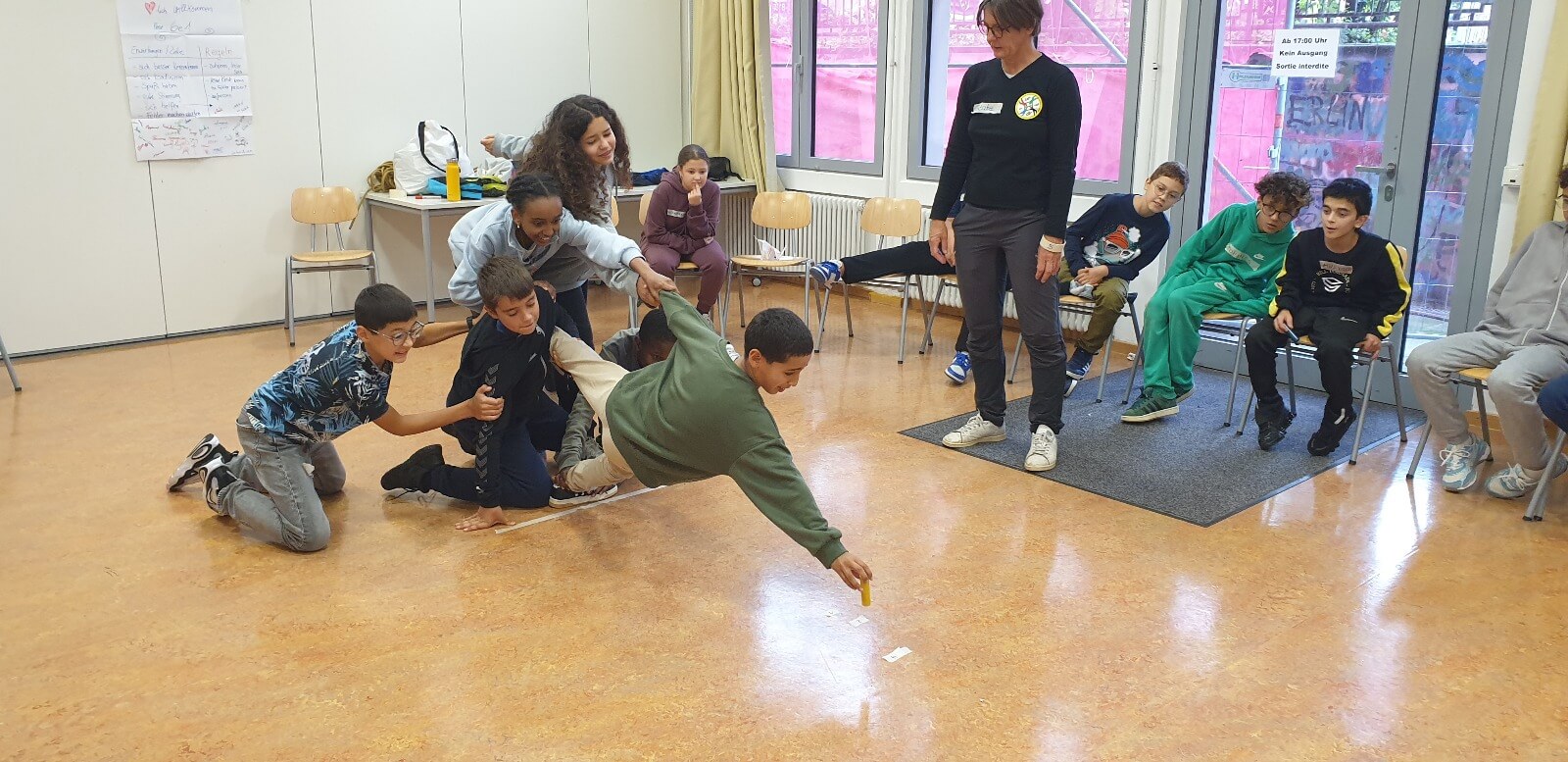 Atelier de coopération pour les classes de 5te et 6e du LFA