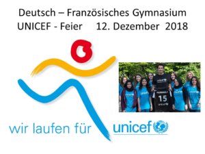 UNICEF-Feier 2018