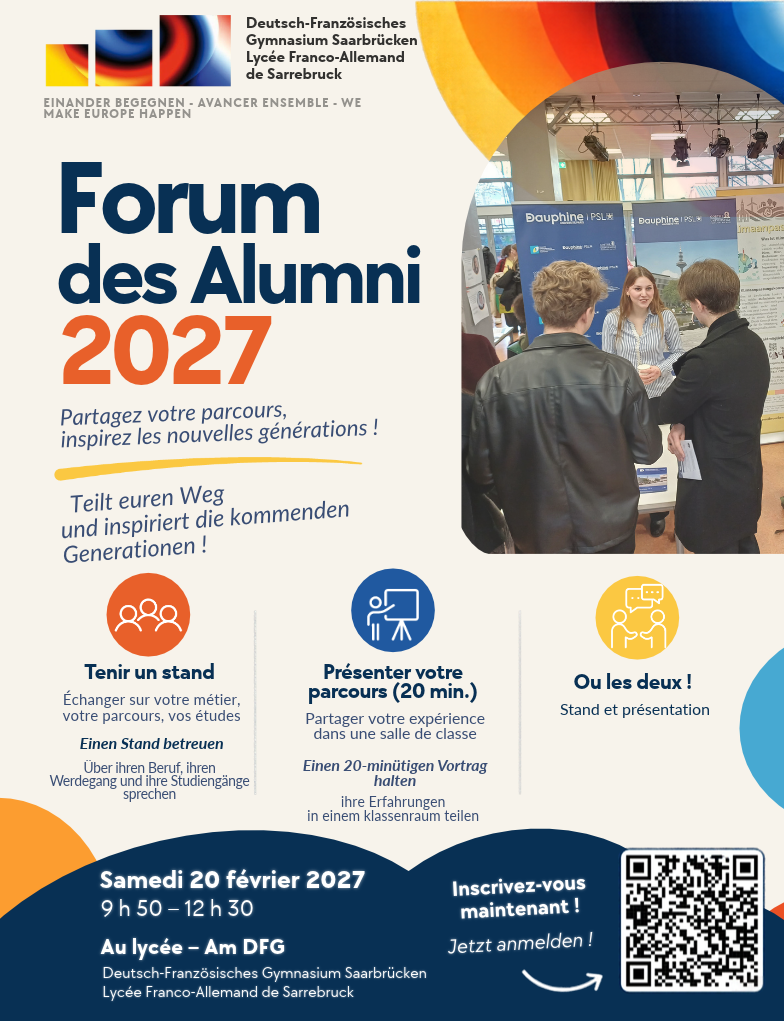 Forum des Alumni 2027 - A4