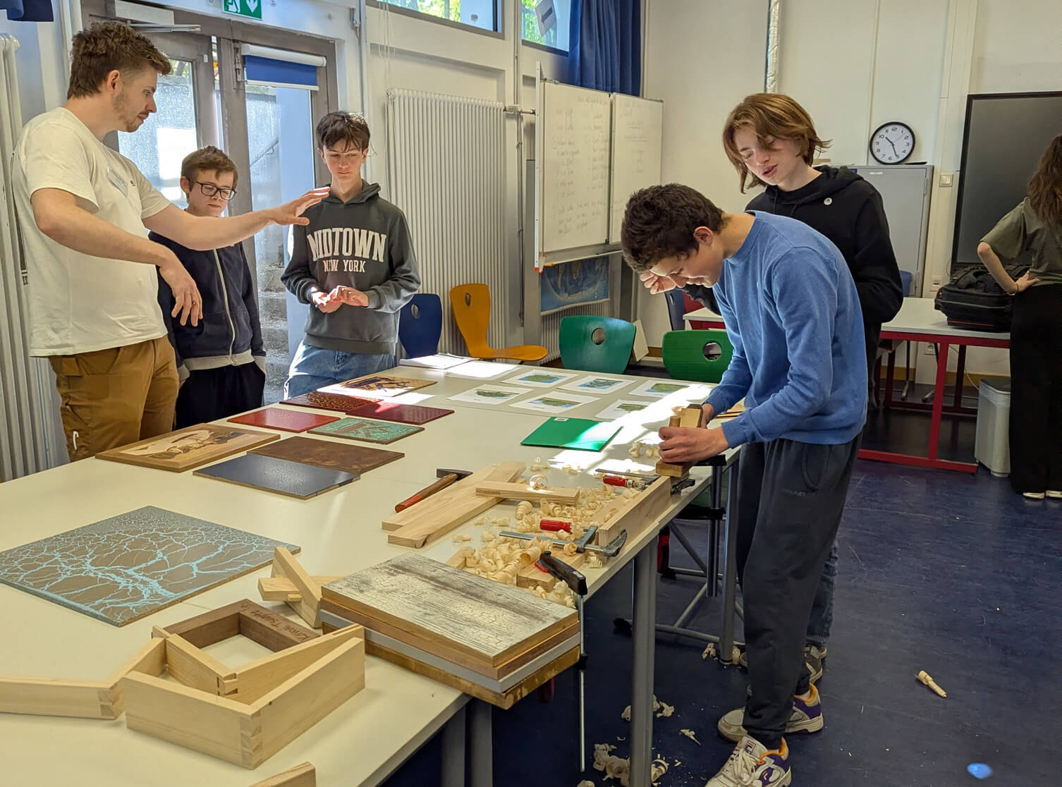 Deutsch-französisches Elternberufsforum: Achtklässler entdecken die Berufswelt