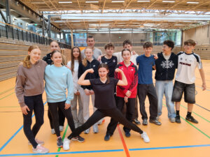 Intense journée de compétition sportive entre le Lycée Franco-Allemand de Sarrebruck et le lycée Français international de Francfort, jeudi 16 avril