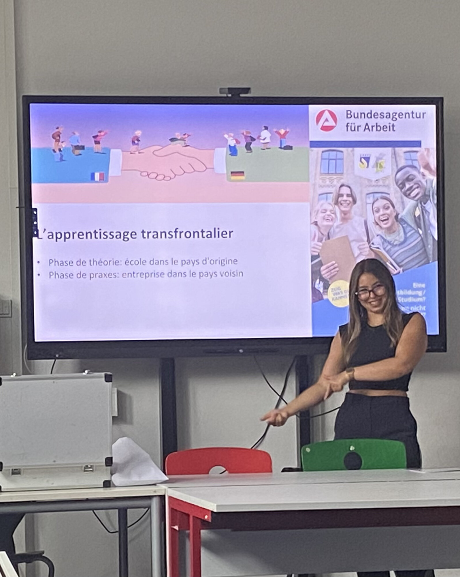 Surmonter les frontières, vivre l’ Europe ! Les élèves de Première Es participent à des ateliers de sensibilisation à la mobilité transfrontalière et à l’Europe