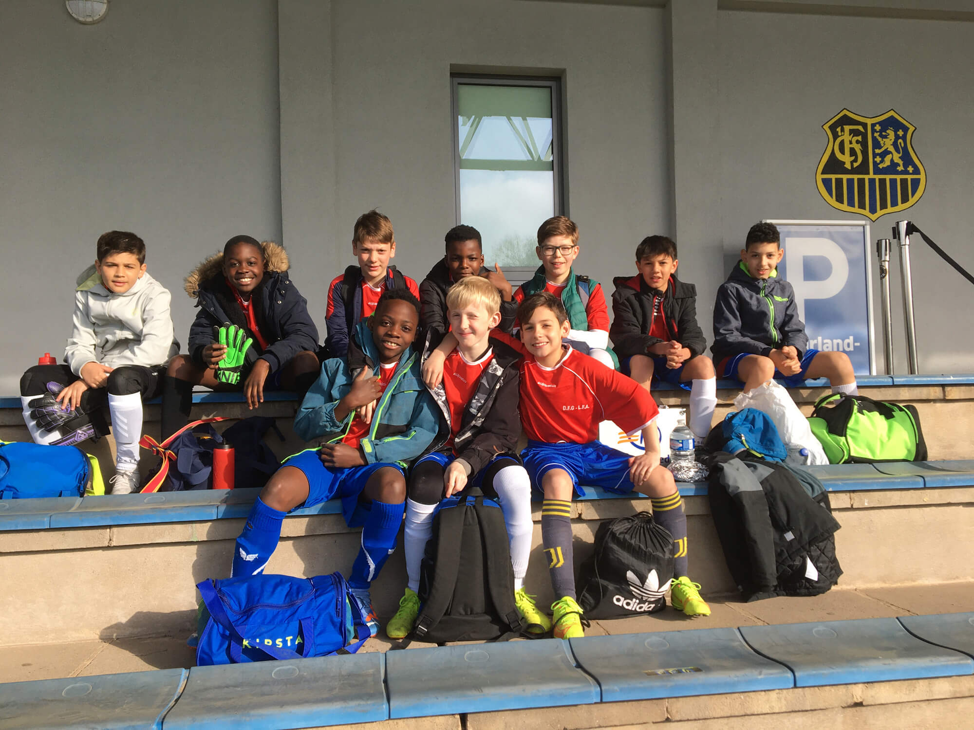 DFG-Fußball-Team bei „Jugend trainiert für Olympia“