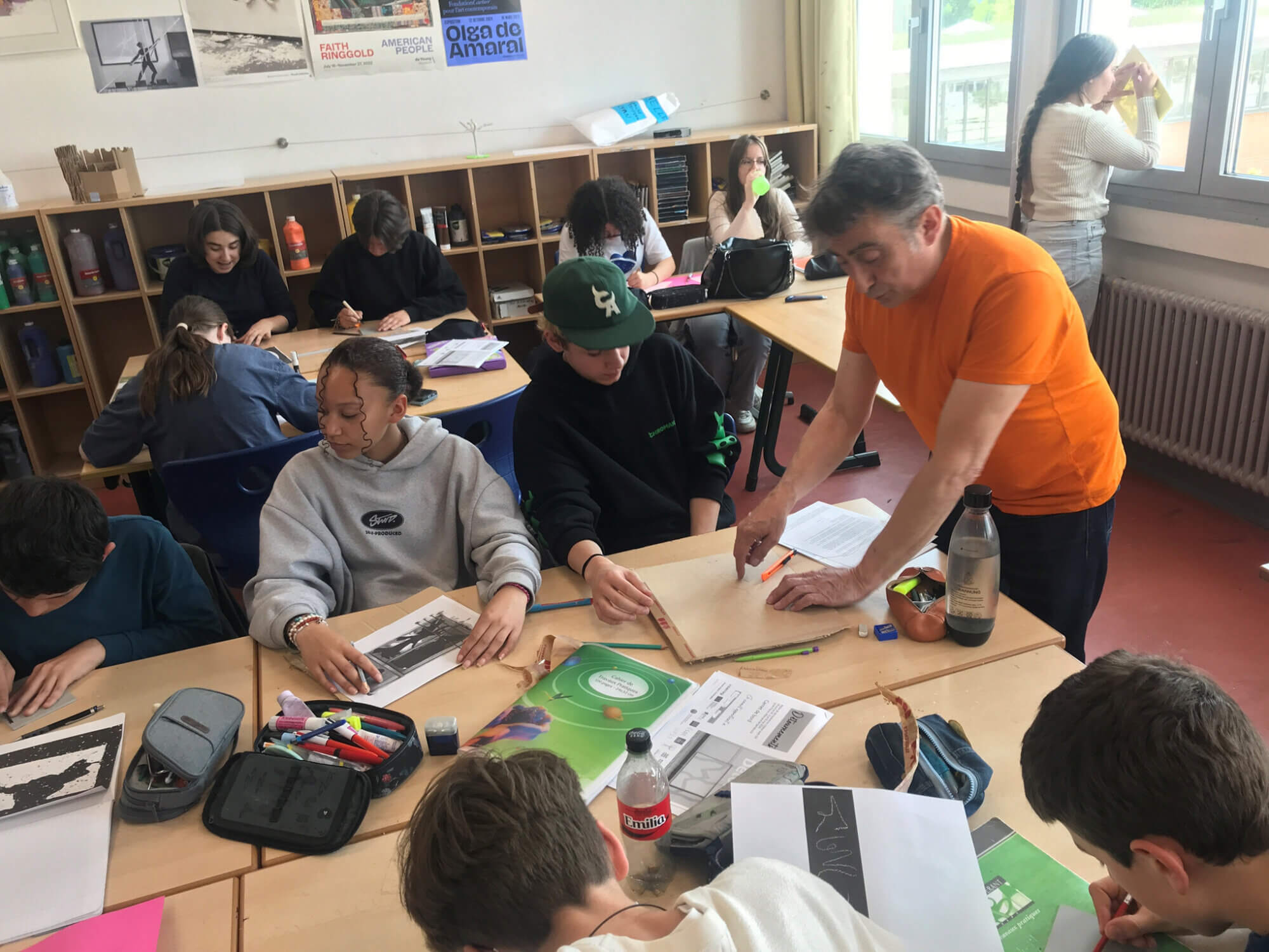 Atelier « Détournements » avec artiste urbain OX en option Arts de troisième