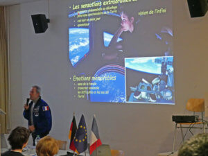 Le spationaute Jean-François Clervoy au LFA (Photo : Francesco Zimmermann)