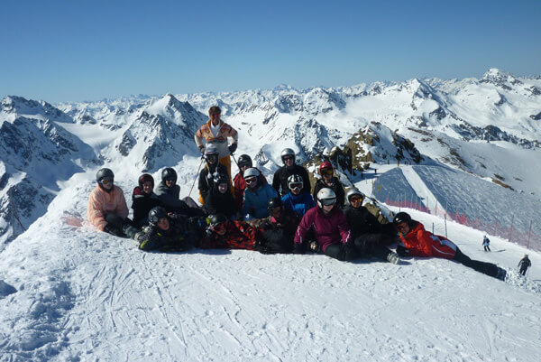 Séjour au ski dans le Pitztal des élèves de Klasse 8 du LFA
