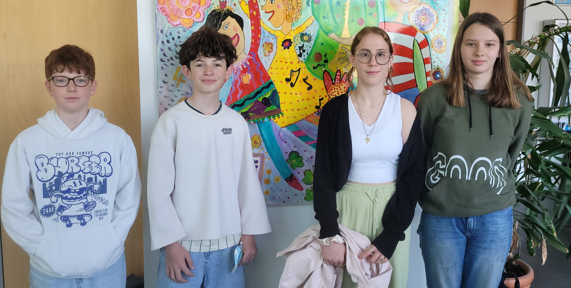 Schuman-Austausch: Herzlich willkommen, Mia und Eliott!