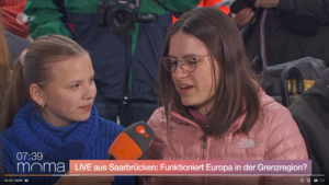 ZDF-Schüler*innen im ZDF MoMa