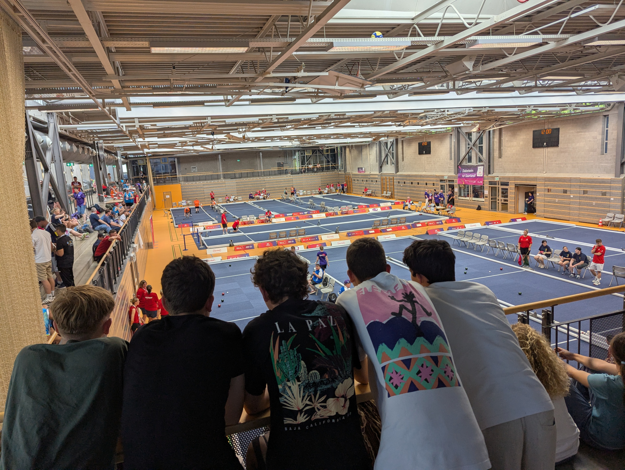 Besuch der Special Olympics in Saarbrücken – Sport verbindet