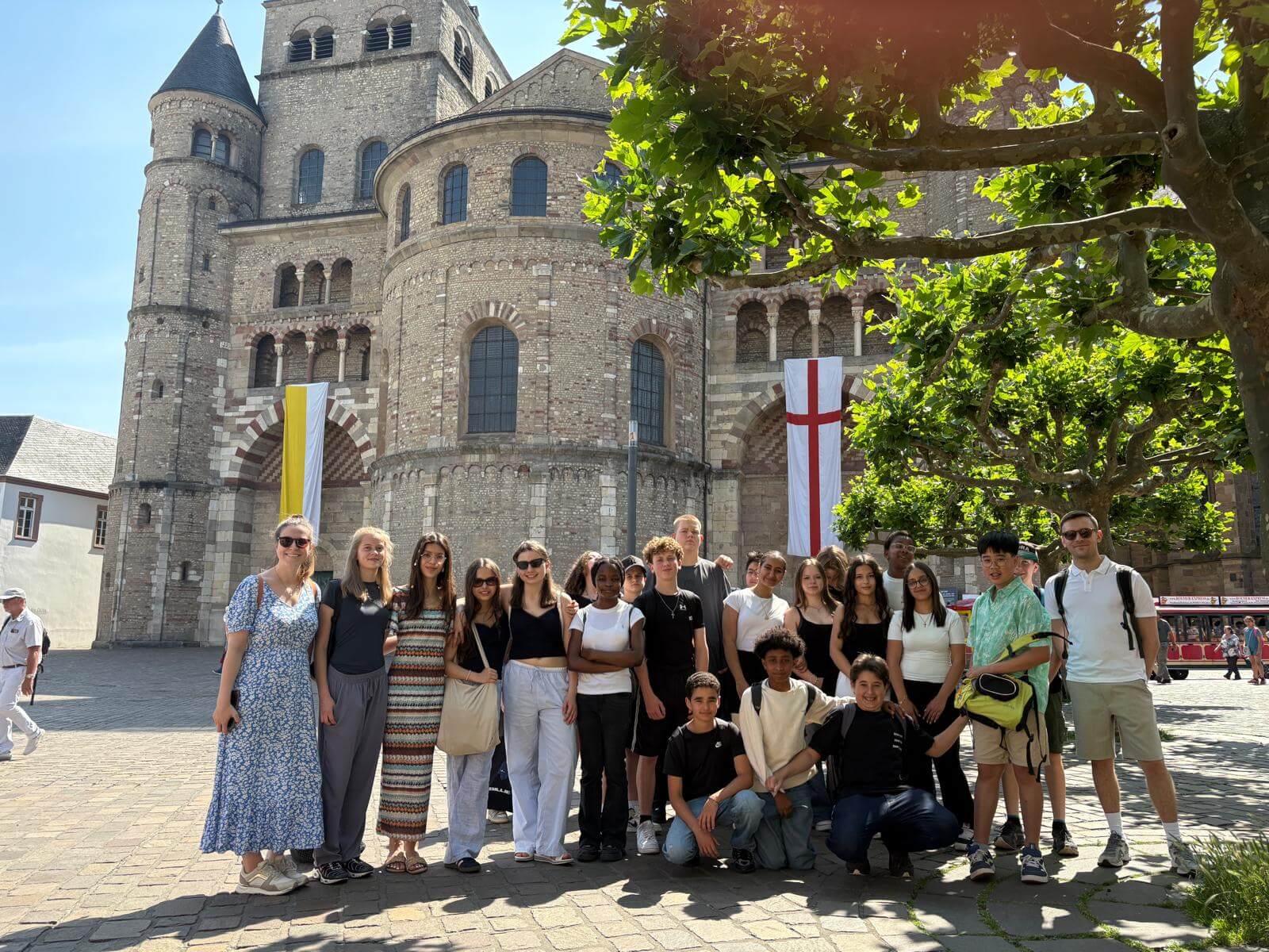 Les élèves de 7a sur les traces des Romains