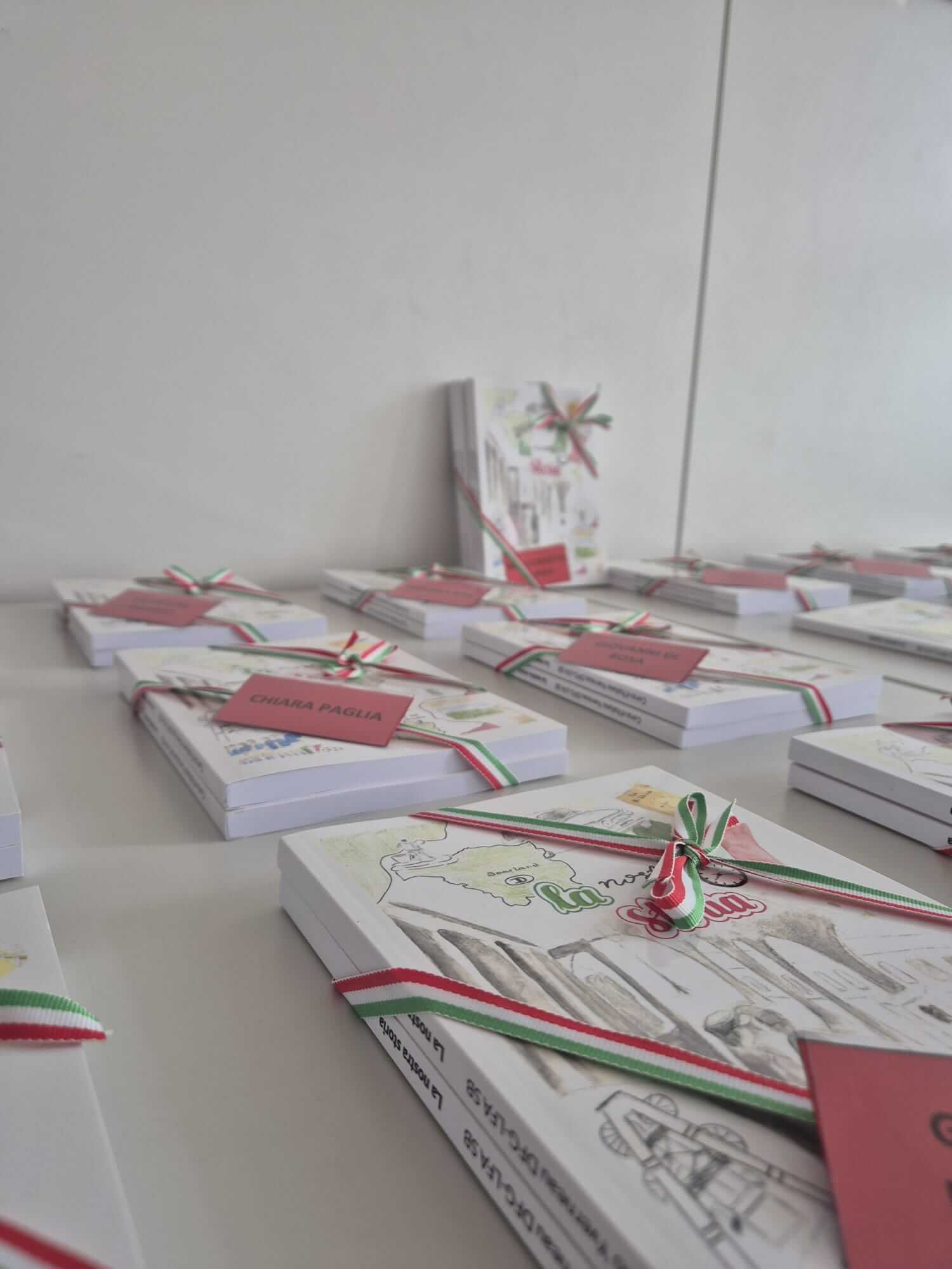 Cérémonie de clôture du projet d'italien « La nostra storia » au LFA