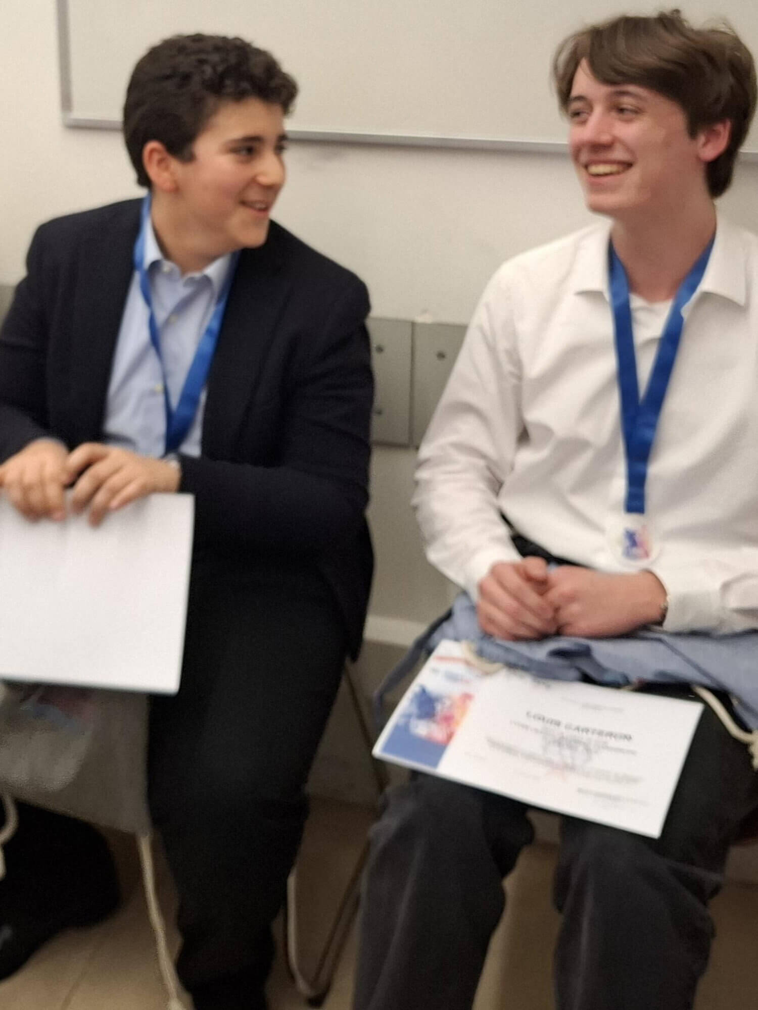 Louis a pris à coeur son rôle d’animateur et s’est rapproché de ses homologues russe et autrichien