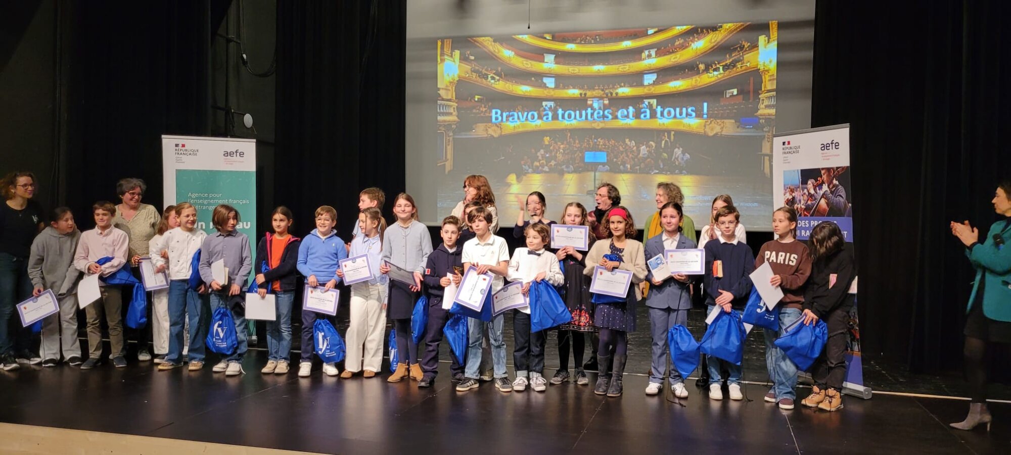 Notre élève Antoine Knopp participe au concours « Les petits champions de la lecture » à Vienne