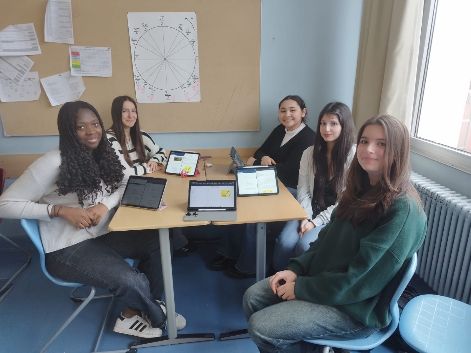 Klasse 9S4 (Gruppe Französisch als Partnersprache) Gewinner des Internet-Teamwettbewerbs