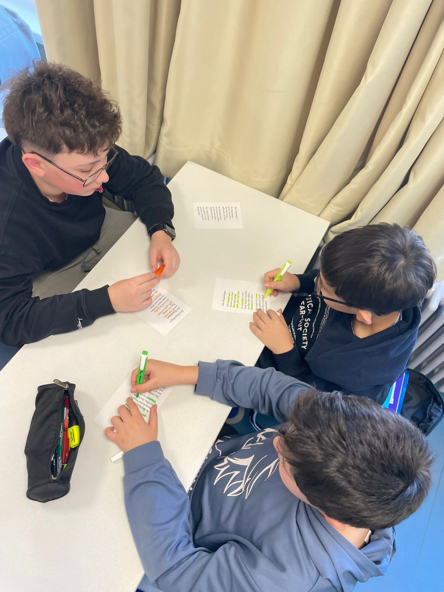 Rencontre poétique entre l'EFSD et le LFA