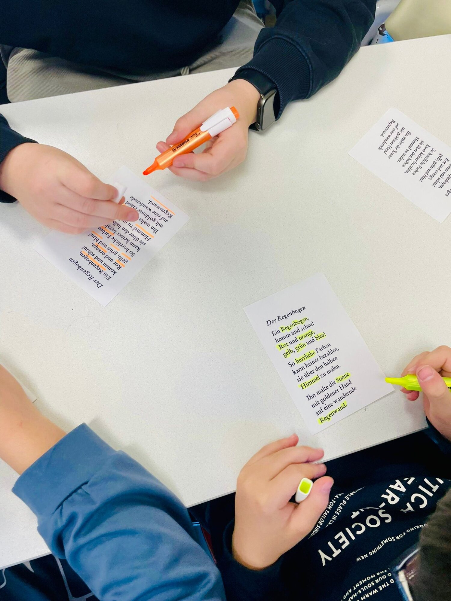 Rencontre poétique entre l'EFSD et le LFA