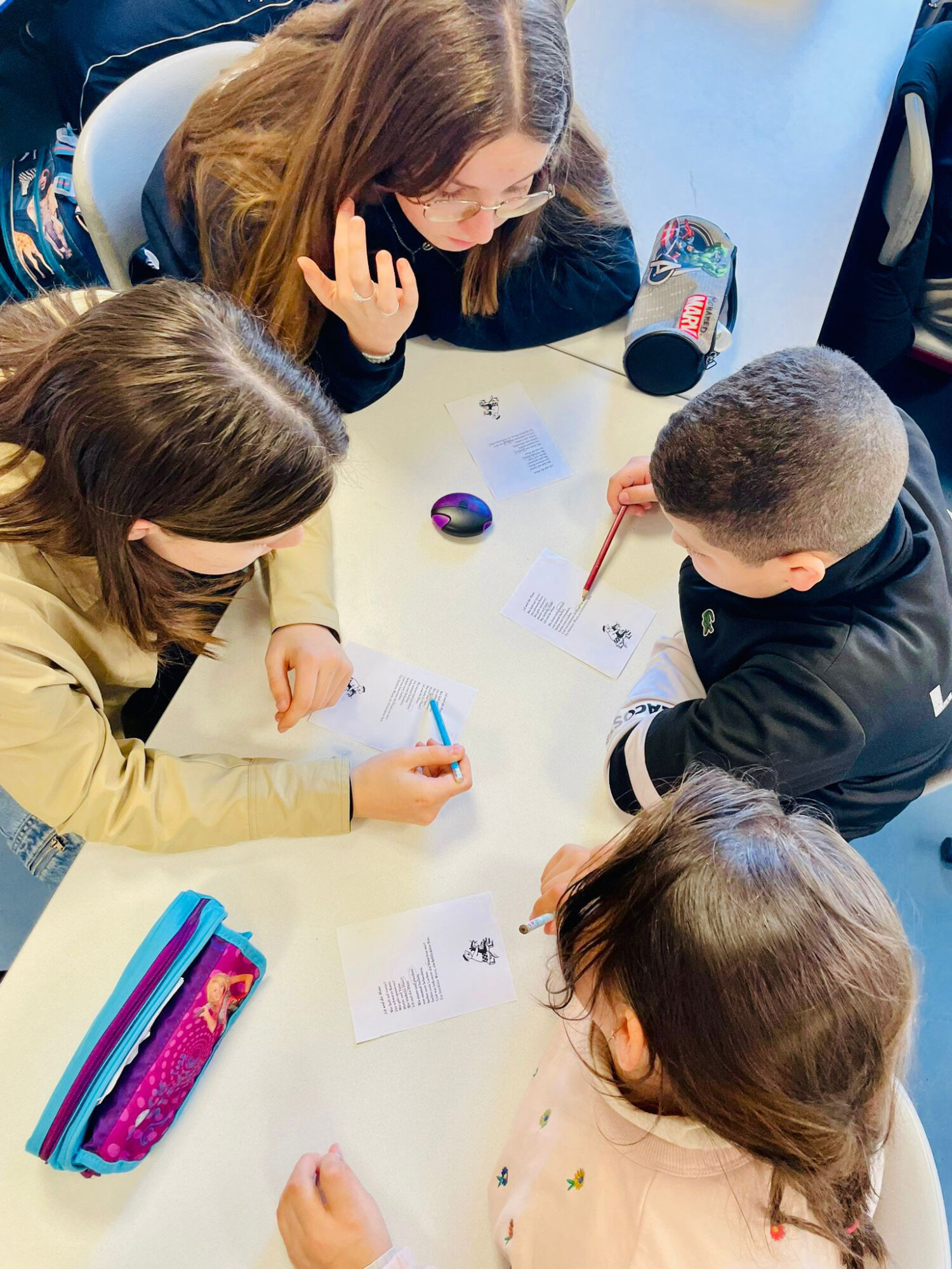 Rencontre poétique entre l'EFSD et le LFA