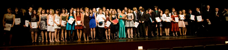 Abiturfeier 2011 – Abiturienten & Preisträger